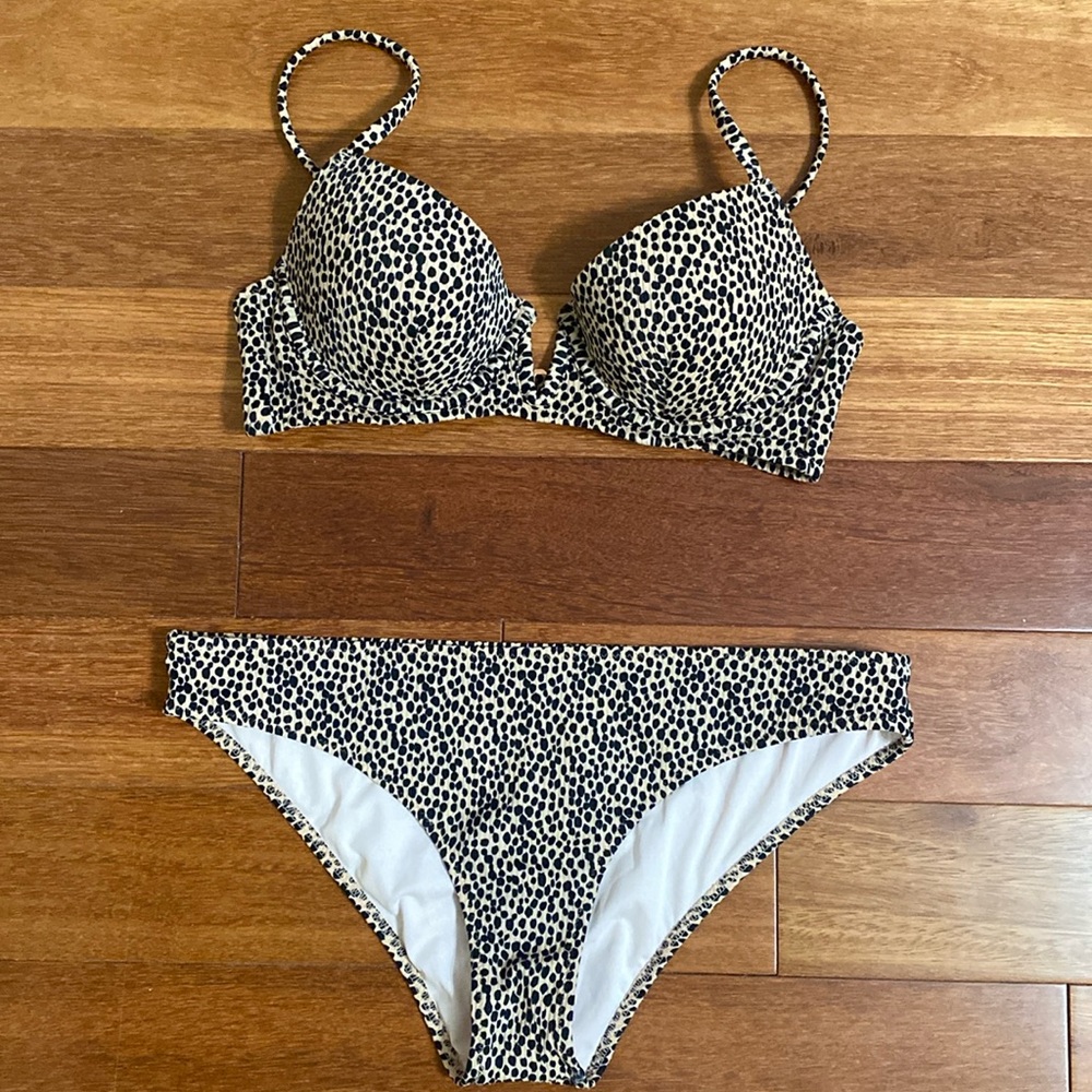 Animal print bikini